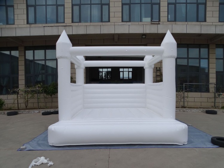 13x13 Luxe White Bounce House