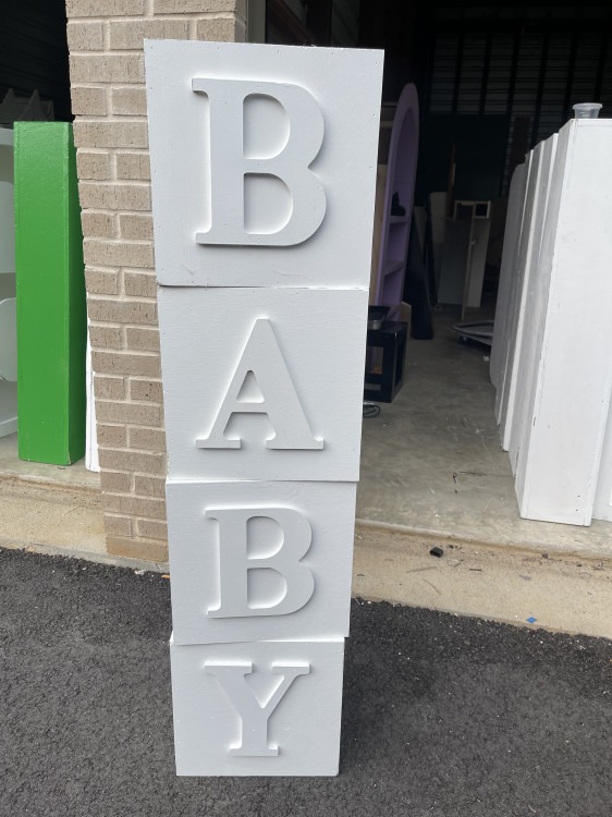 Baby Blocks Prop 4ft