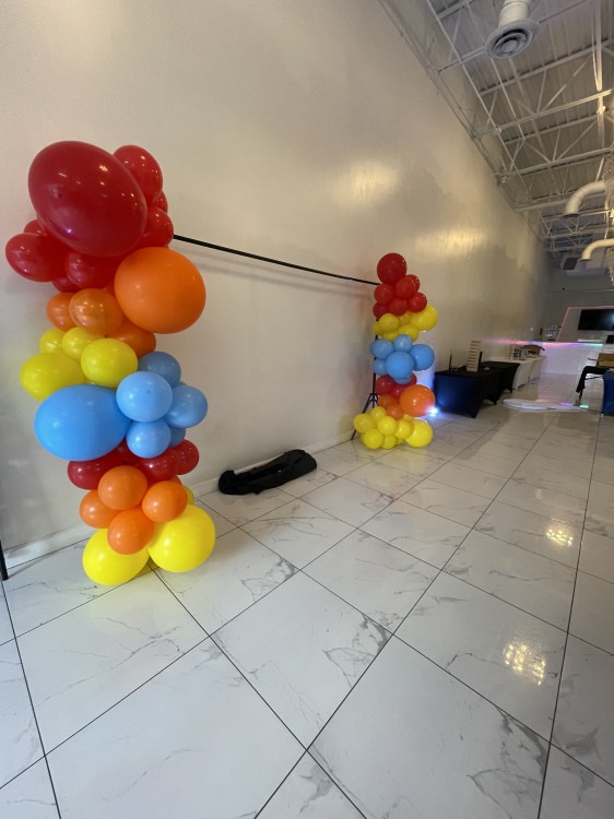 Organic Balloon Garland (10Ft)