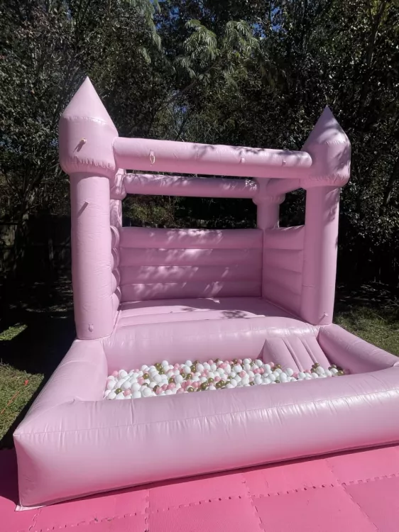 10x10 Luxe Pink Ball Pit Bounce