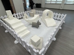 White Crawler Soft Play (No Inflatable)